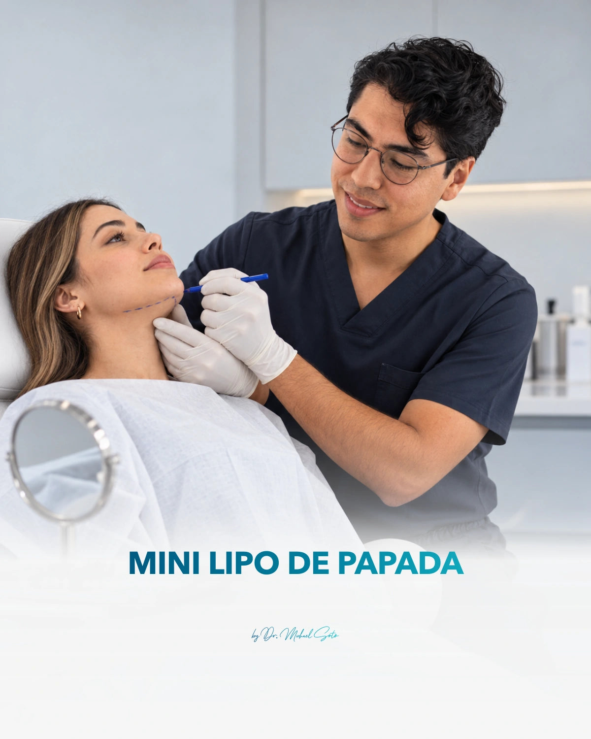 Mini lipo de papada — Dr. Michael Soto